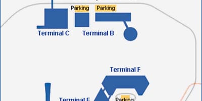 세레메티에포 공항 터미 맵