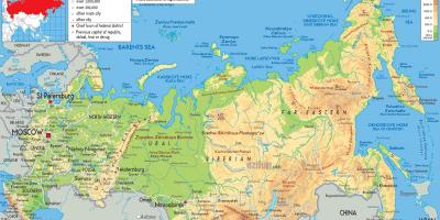 러시아 모스크바 지도